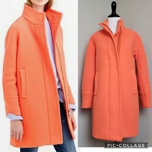 j crew orange coat